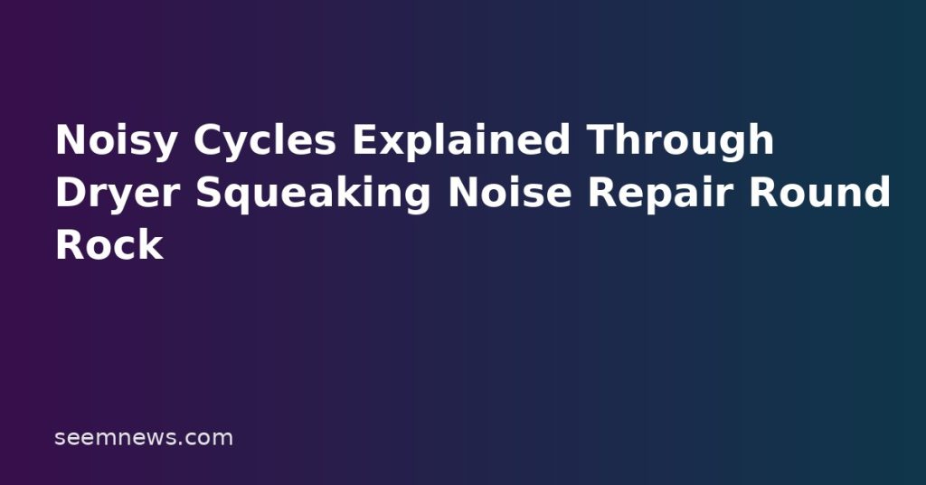 Noisy Cycles Explained Through Dryer Squeaking Noise Repair Round Rock Noisy Cycles Explained Through Dryer Squeaking Noise Repair Round Rock